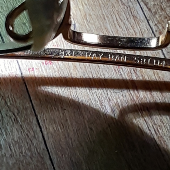 VINTAGE 1980s  RayBan 52][14 Baush&lomb 3025 AVIATOR. PERFECT COND - Picture 2 of 8